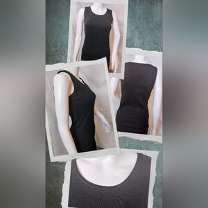 Repeat Black tank top
